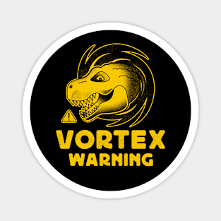 Dinosaur Vortex Warning Magnet